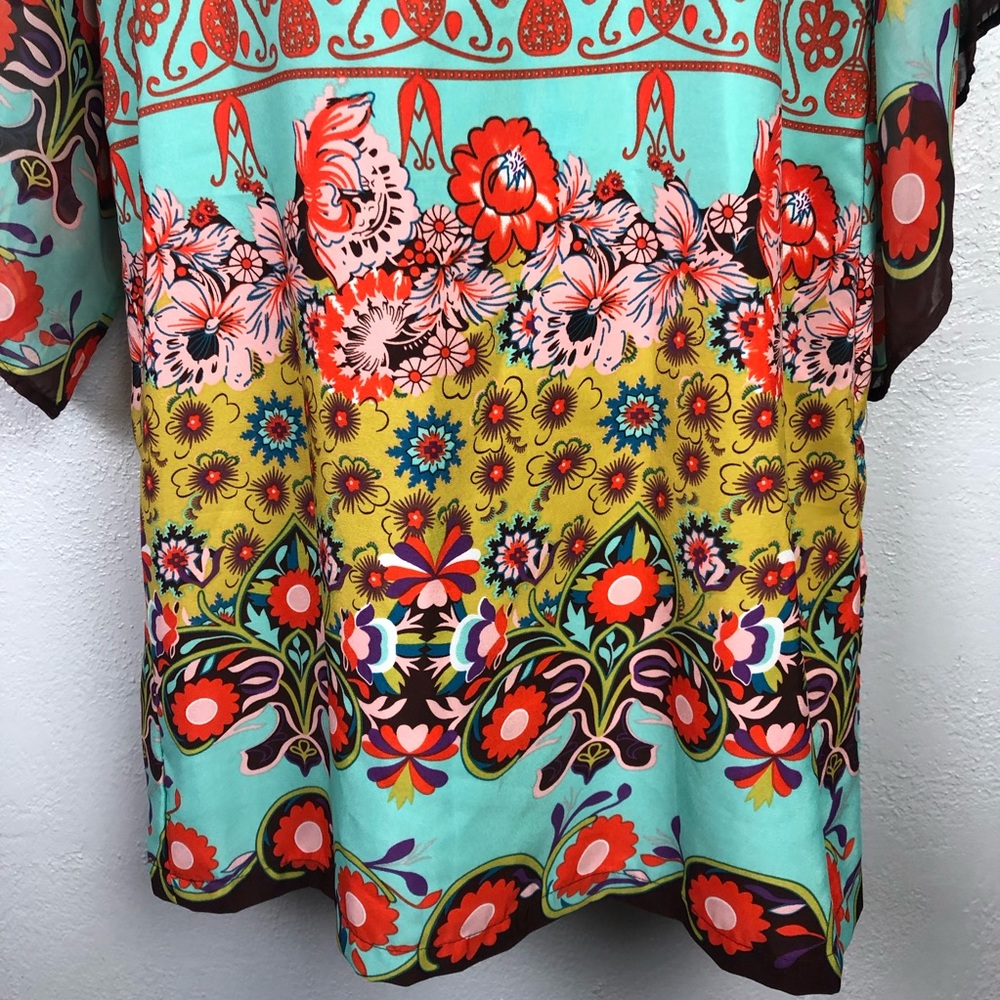 Anthropologie UNCLE FRANK floral print dress Sz XS - Picture 11 of 11
